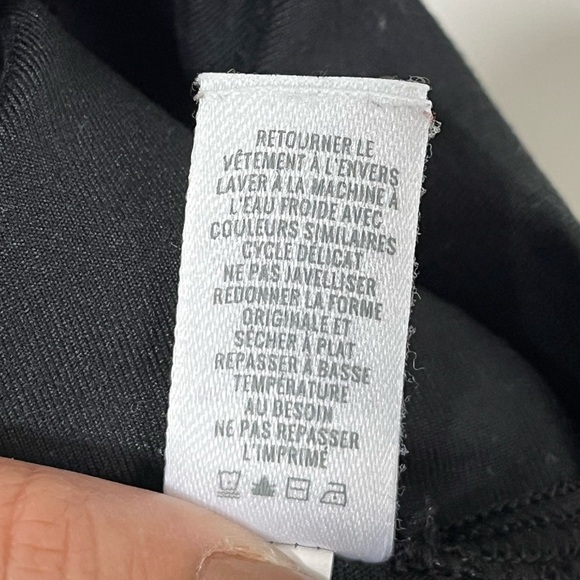 Aerie Chill. Play. Move. Black Mesh Panel Leggings - Size M - Picture 5 of 12